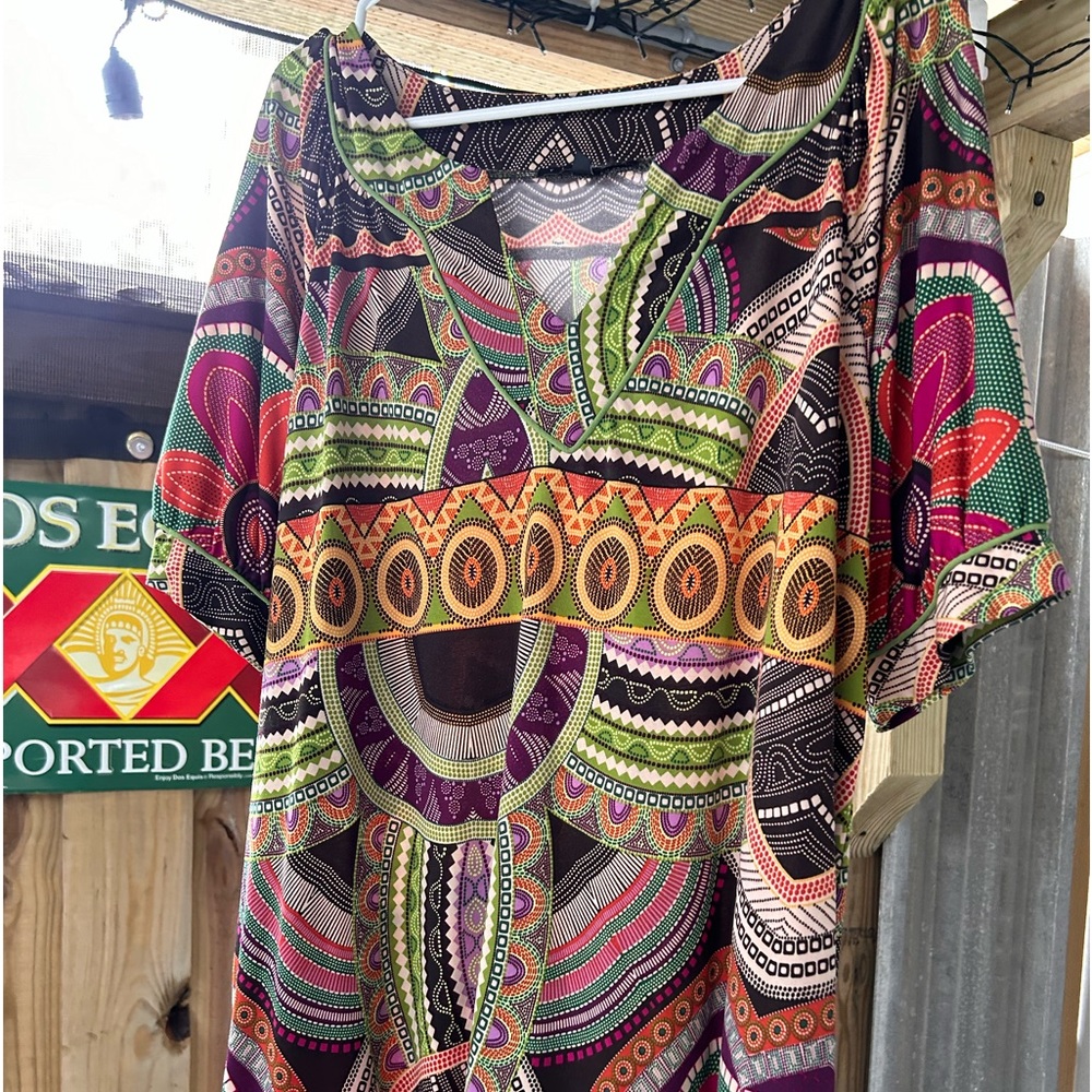 DRESSSSS BOHO PERFECT !!! like new !!! M / L!!! sttetchy n color perfect !!!